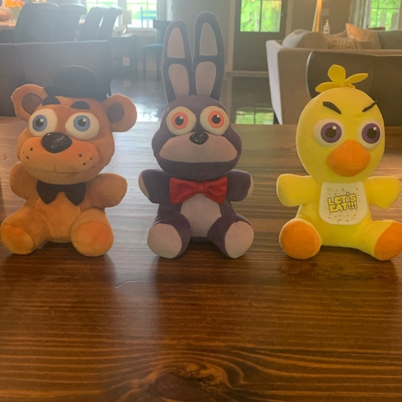 Freddy, Bonnie and chica Funko fnaf plush - Picture 1 of 4